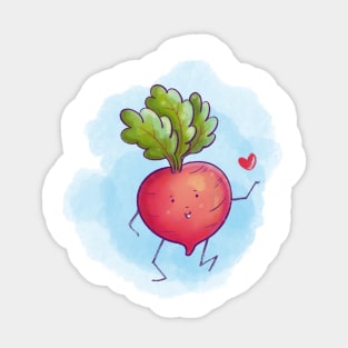 loving  beet Sticker